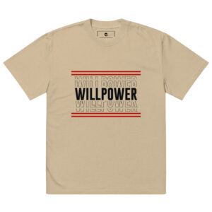 WPB oversized t-shirt red line